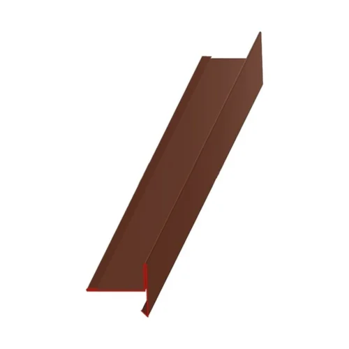 Záveterná lišta r.š. 165 mm, pod krytinu Pozink, Aluzinok